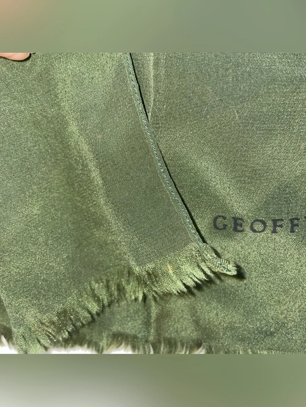 Geoffrey Beene Olive Green Men's Pants